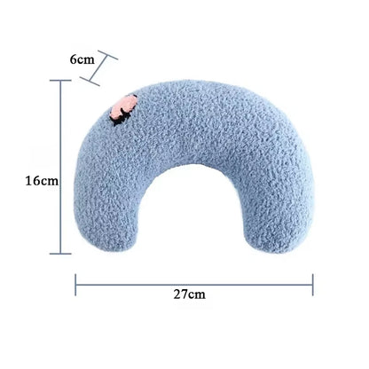 Pet Little Pillow Fashion Neck Protector Deep Sleep Puppy Kitten U-Shaped Pillow Dog Cat Headrest Sleeping Pillow Pet Supplies